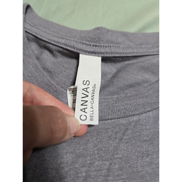 Bella canvas small women's gray graphic tee - Picture 5 of 8